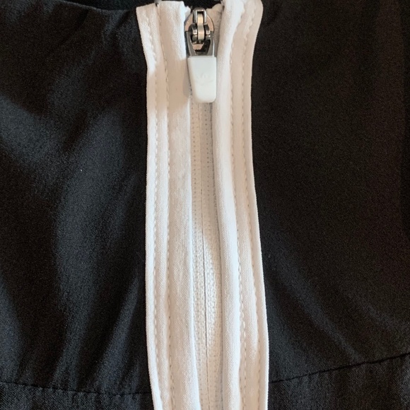 Beyond Yoga Contrast Half Zip Pullover Jacket Black White Women's Large L - Picture 5 of 9